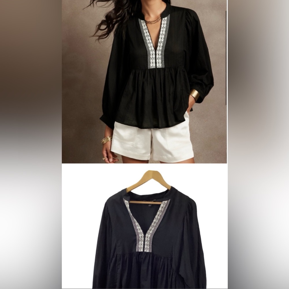 Beautiful embroidered Boho blouse